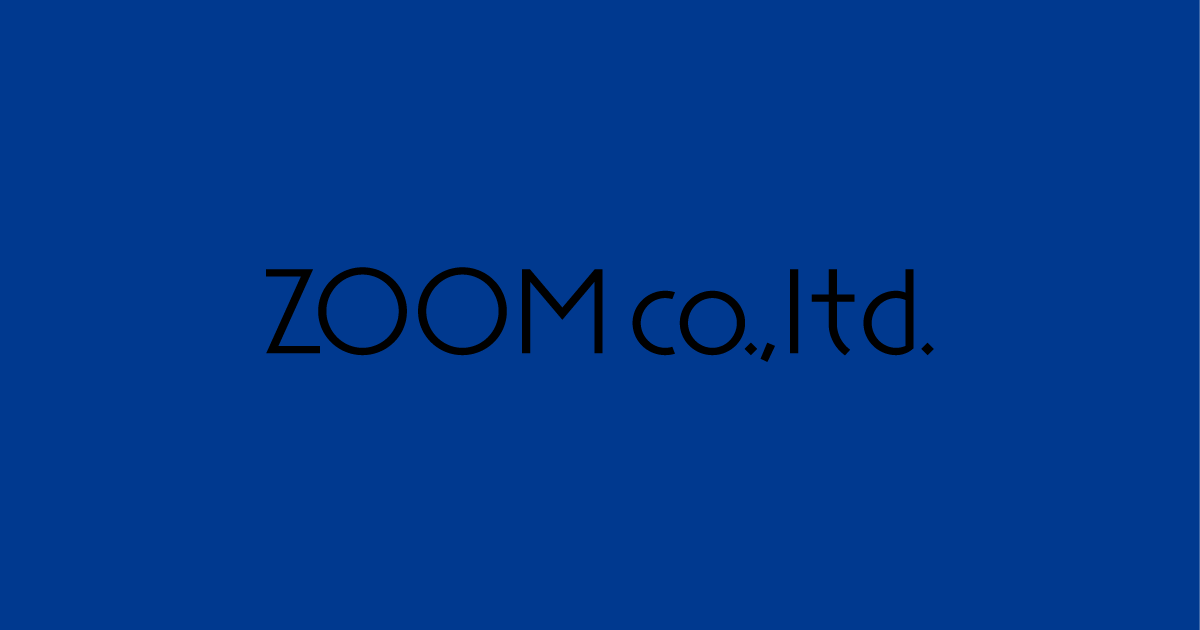 株式会社ZOOMのロゴ